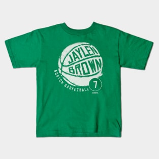 Jaylen Brown Boston Basketball Kids T-Shirt